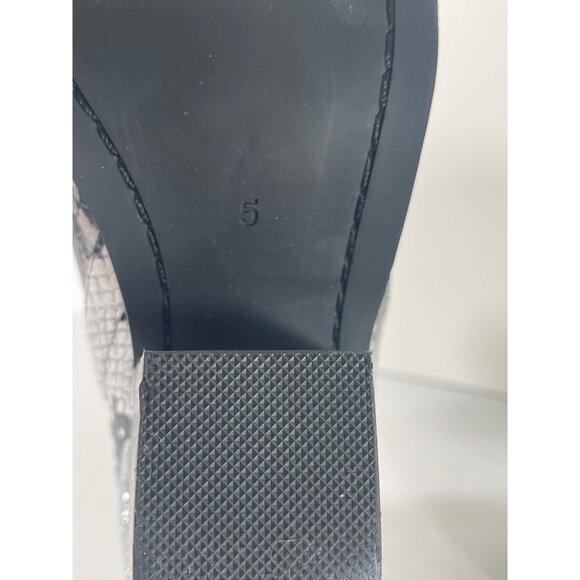 Jeffrey Campbell Cromwell Western Cowboy Snake Print Leather Boots - Picture 12 of 13